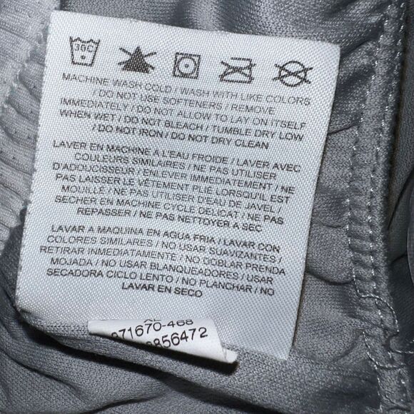 Nike Womens Athletic Running Shorts Blue Summer Workout Casual Lined Large 16 18 - Picture 9 of 9